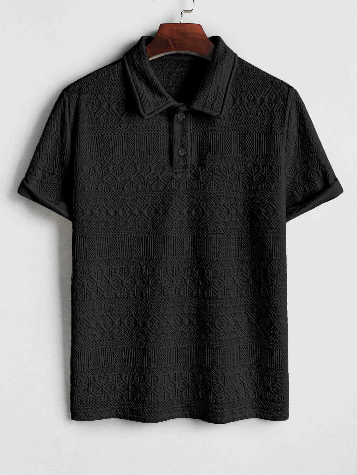 Stijlvolle Jesse Jacquard Polo Shirt