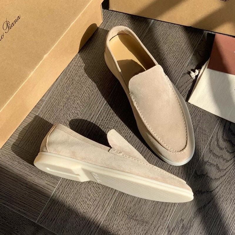 Fay | Stijlvolle Lichtgewicht Leren Loafers