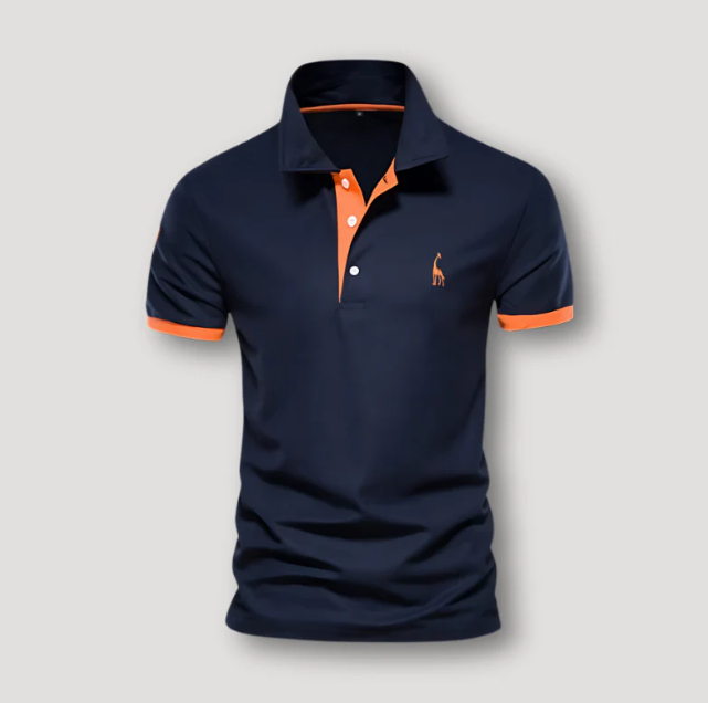 Stijlvolle Korte Mouw Polo Shirt voor Heren
