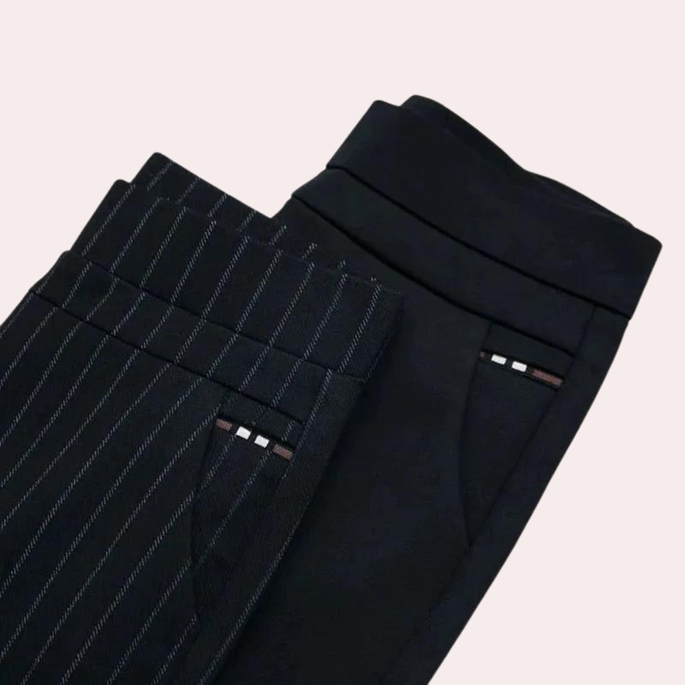 Lara | Zomerse Hoge Taille Stretch Broek