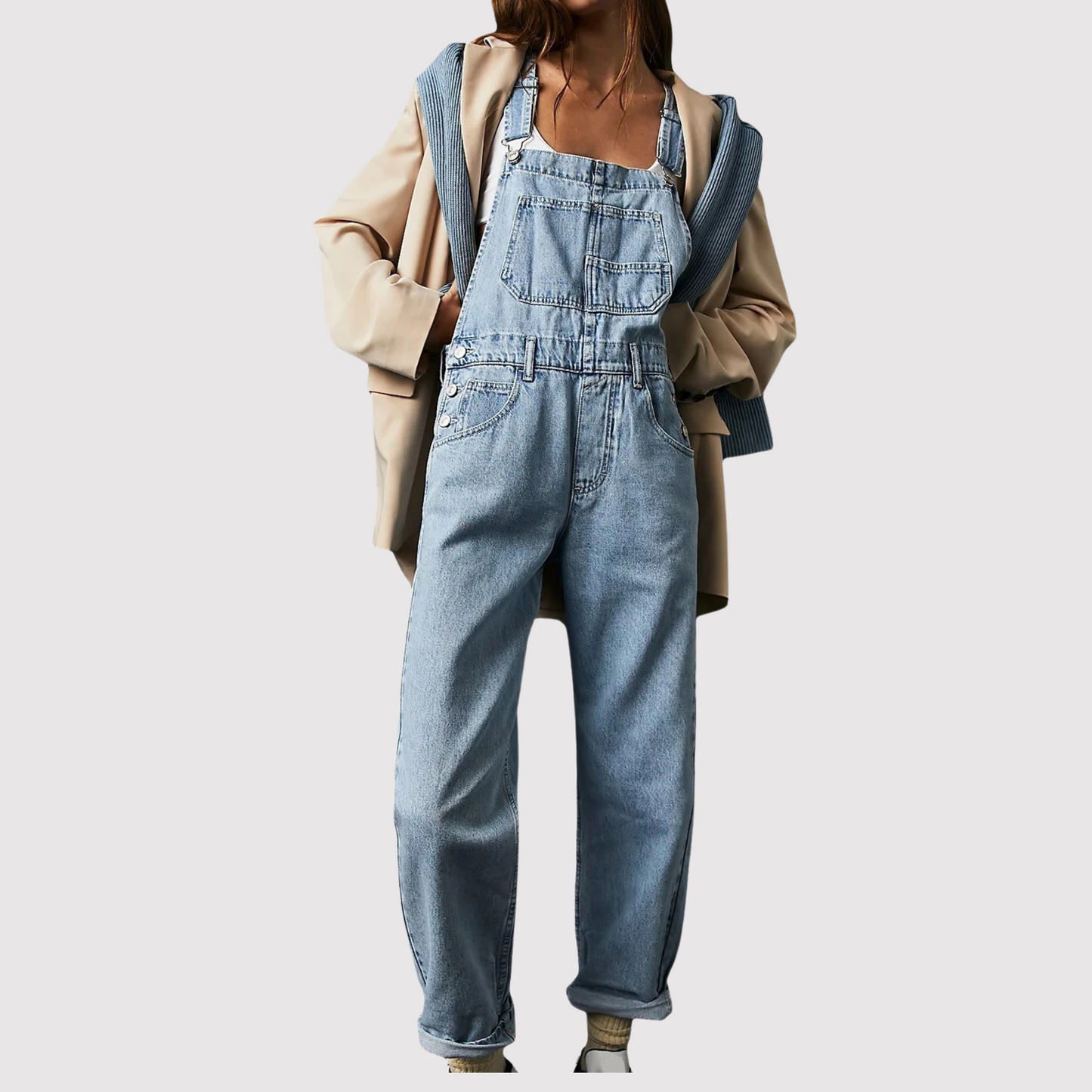 Stijlvolle Denim Tuinbroek voor Dames - Fien