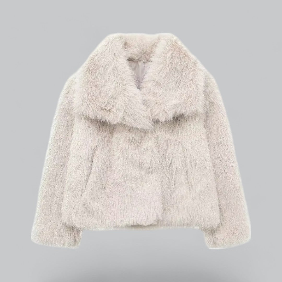 Luna | Chic luxe faux fur winterjas