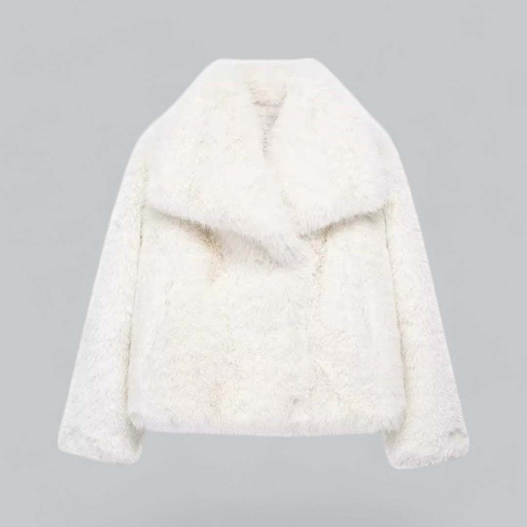 Luna | Chic luxe faux fur winterjas