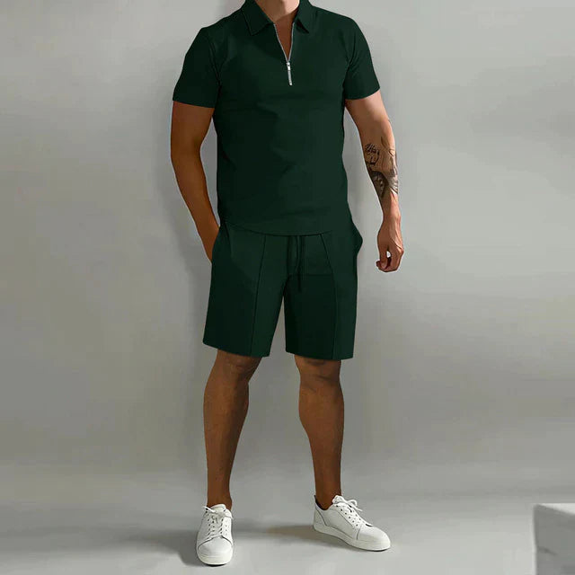 Stijlvolle Heren Polo en Korte Zomerset - Luuk