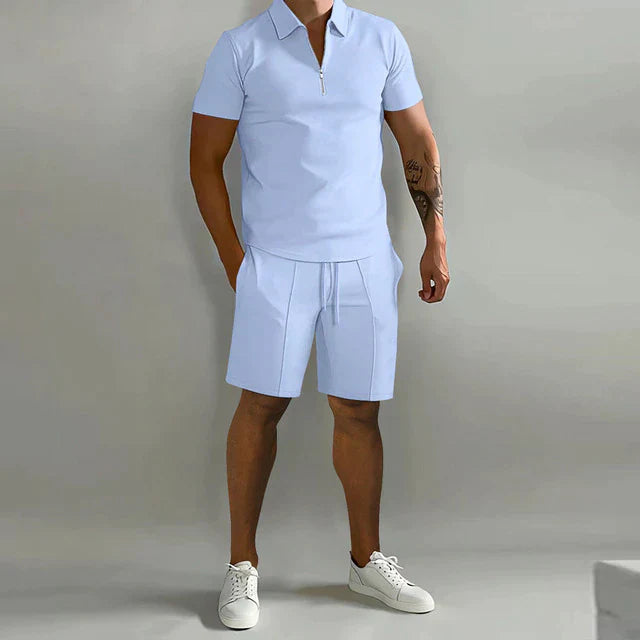 Stijlvolle Heren Polo en Korte Zomerset - Luuk