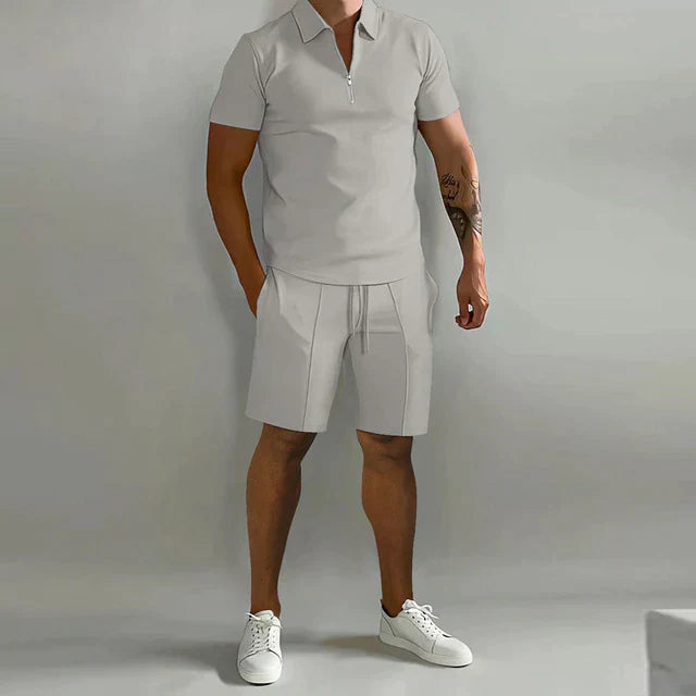 Stijlvolle Heren Polo en Korte Zomerset - Luuk