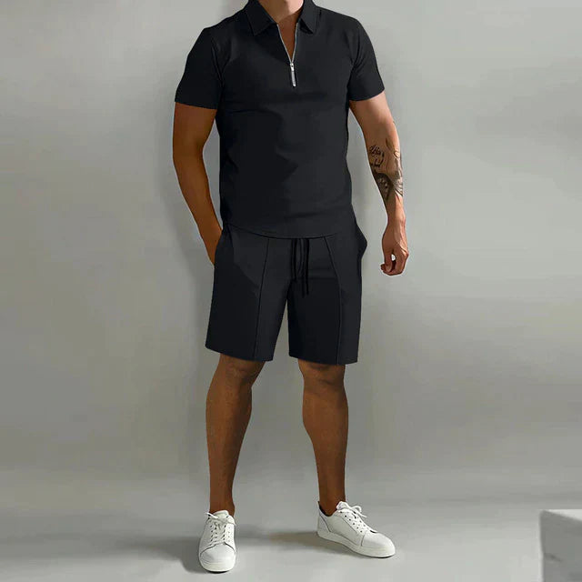 Stijlvolle Heren Polo en Korte Zomerset - Luuk