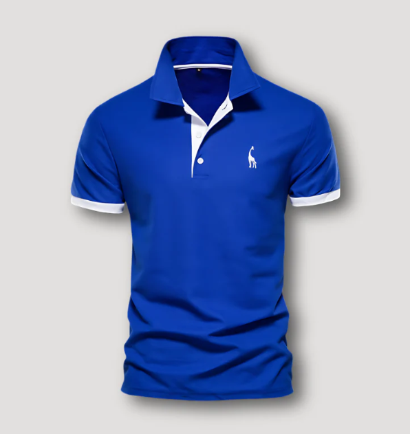 Stijlvolle Korte Mouw Polo Shirt voor Heren