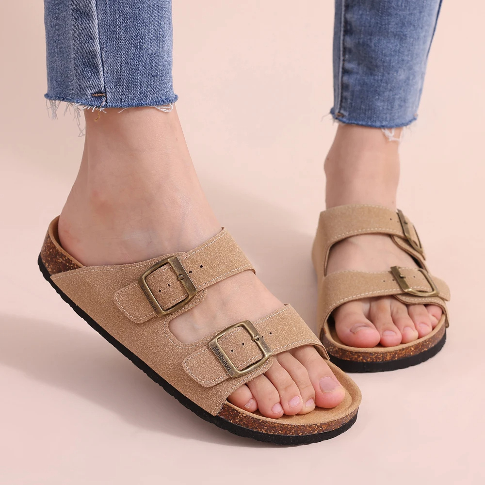 Faye | Stijlvolle Sandalen met Kurkvoetbed