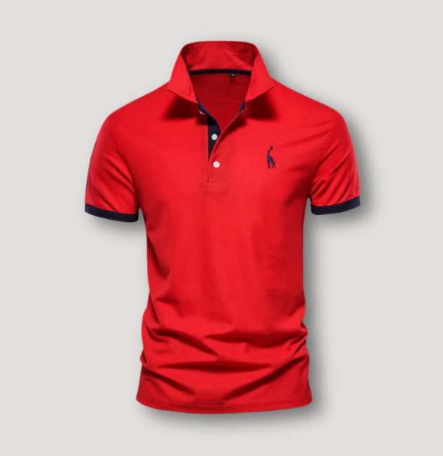 Stijlvolle Korte Mouw Polo Shirt voor Heren