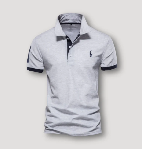 Stijlvolle Korte Mouw Polo Shirt voor Heren