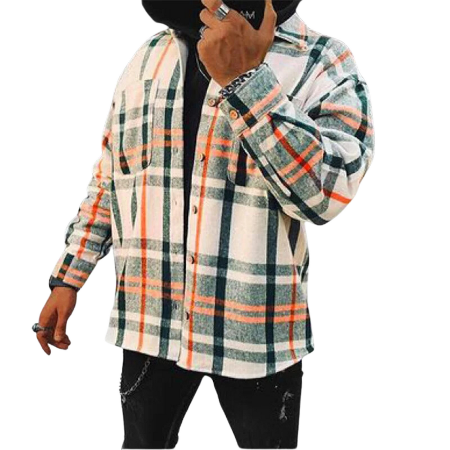 Tim | Stijlvol Casual Geruit Overshirt