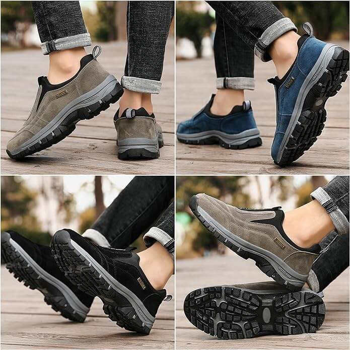 Niek | Stijlvolle Premium Wandelschoenen met Comfort en Ondersteuning