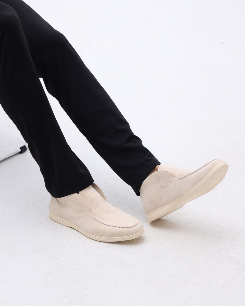 Stijlvolle Sofie | Suède Mocassins