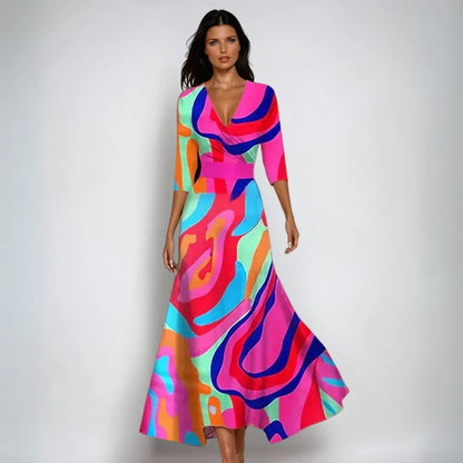 Nina: Luxe Jurk voor Elegante Stijl