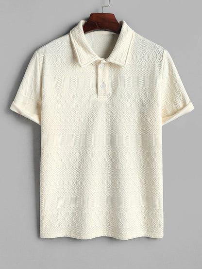 Stijlvolle Jesse Jacquard Polo Shirt