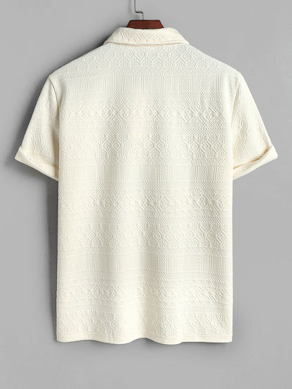 Stijlvolle Jesse Jacquard Polo Shirt