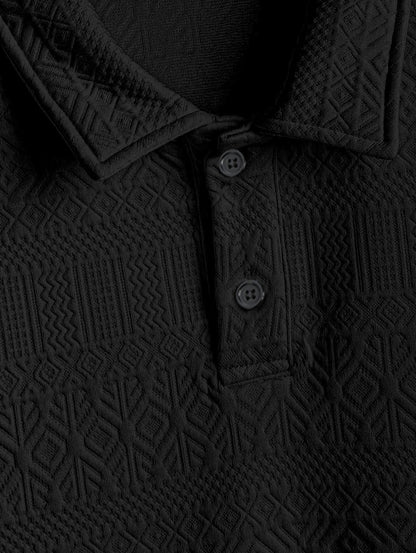 Stijlvolle Jesse Jacquard Polo Shirt