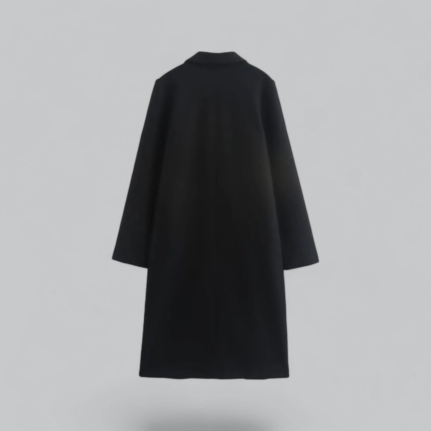 Elena | Stijlvolle faux suede lange winterjas