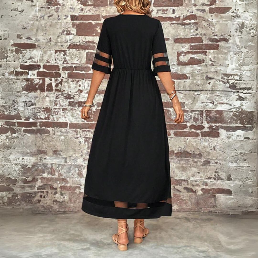 Flatterende Elegante Jurk met Buikbedekking - Elise