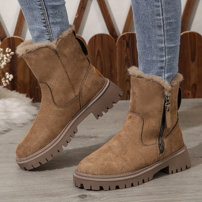Lotte | Pluche gevoerde dames snowboots