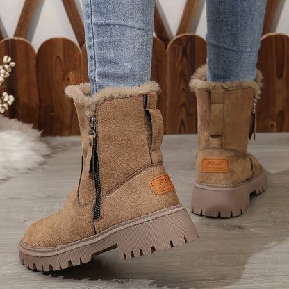 Lotte | Pluche gevoerde dames snowboots
