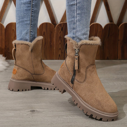 Lotte | Pluche gevoerde dames snowboots