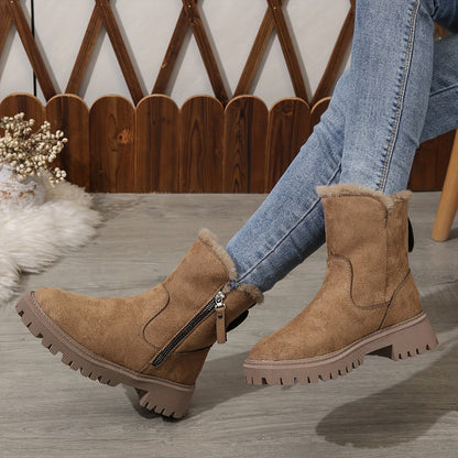 Lotte | Pluche gevoerde dames snowboots