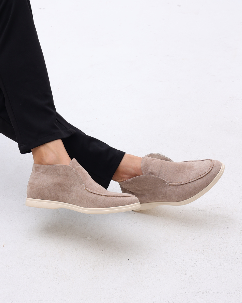 Stijlvolle Sofie | Suède Mocassins