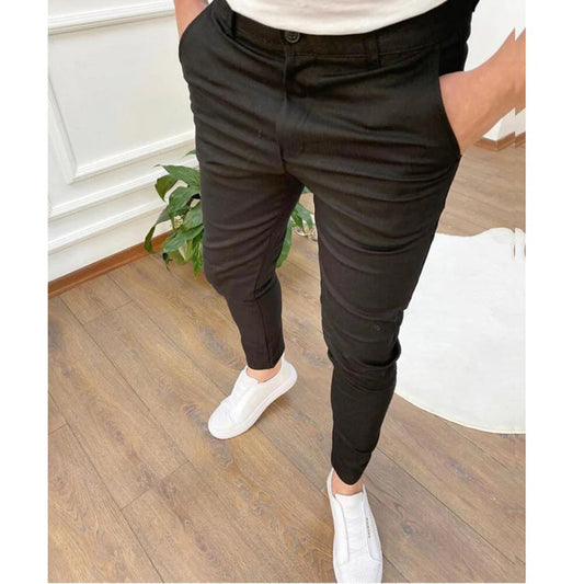 Stijlvolle en comfortabele regular fit broek van hoogwaardige katoenmix - een essentiële aanvulling voor je garderobe afbeelding 20