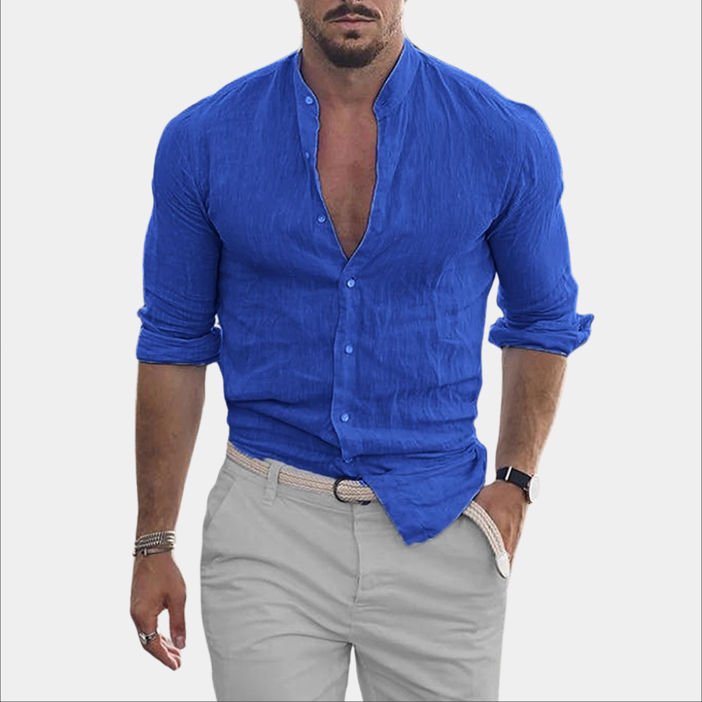 Stijlvol Casual Herenoverhemd - Jasper