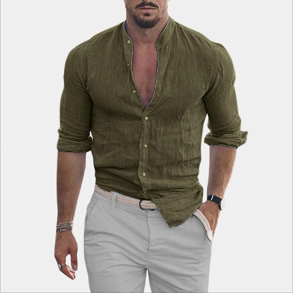 Stijlvol Casual Herenoverhemd - Jasper
