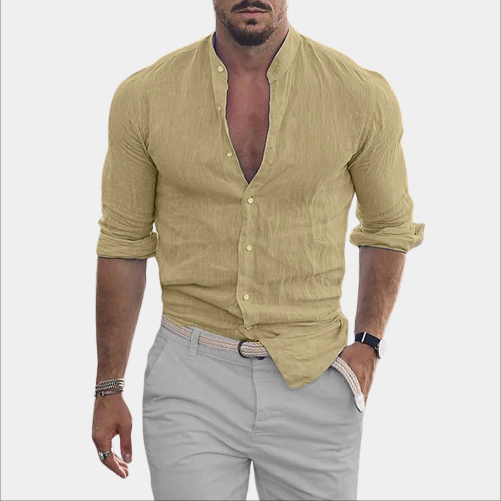 Stijlvol Casual Herenoverhemd - Jasper