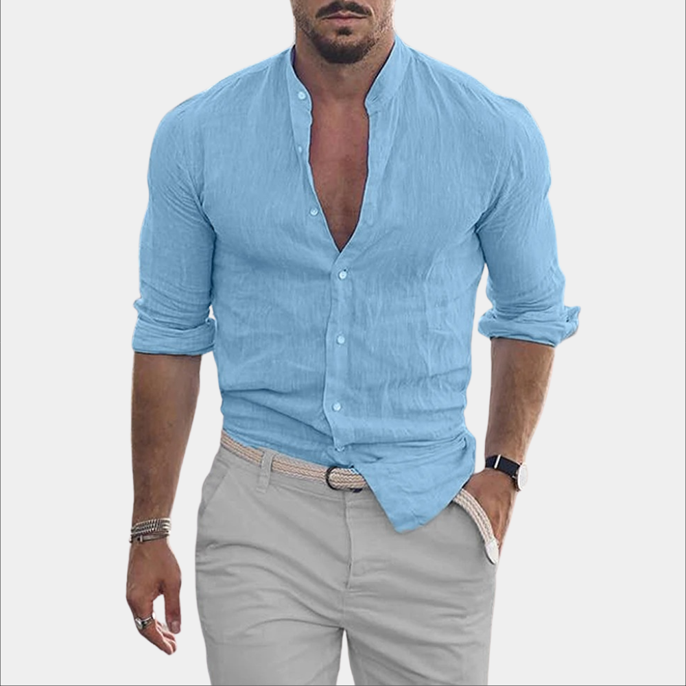 Stijlvol Casual Herenoverhemd - Jasper