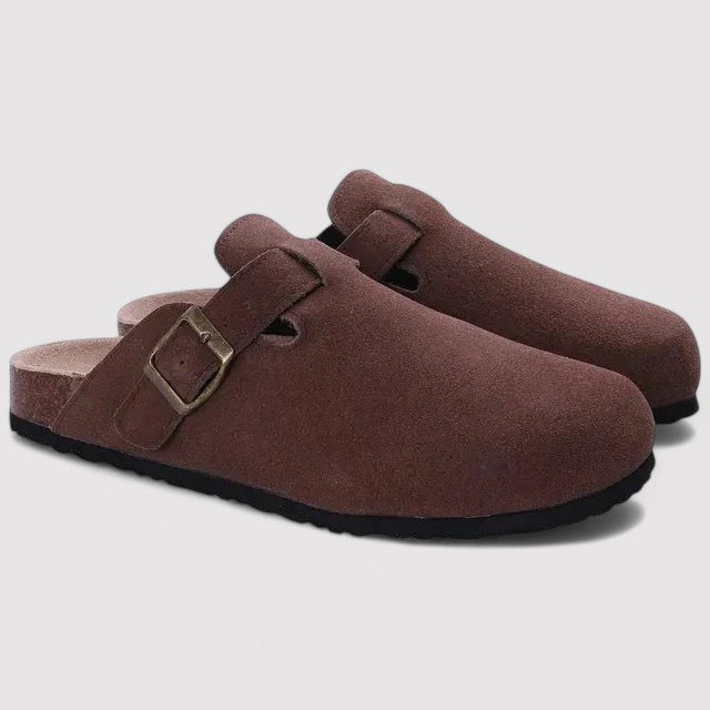 Suede dames Instappers
