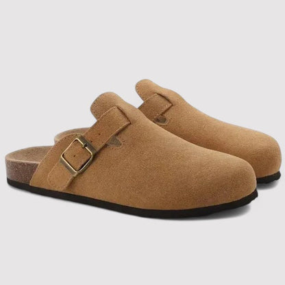 Suede dames Instappers