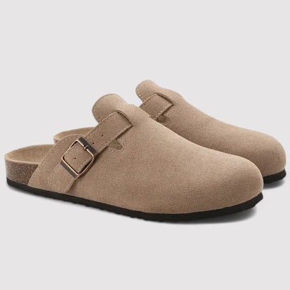 Suede dames Instappers
