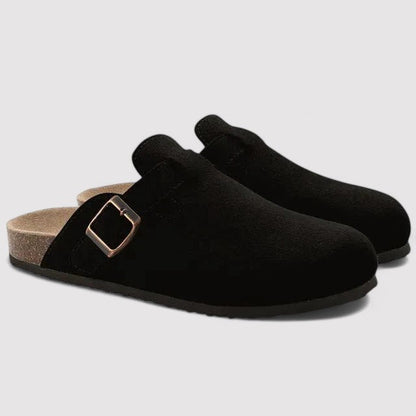 Suede dames Instappers