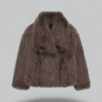 Luna | Chic luxe faux fur winterjas