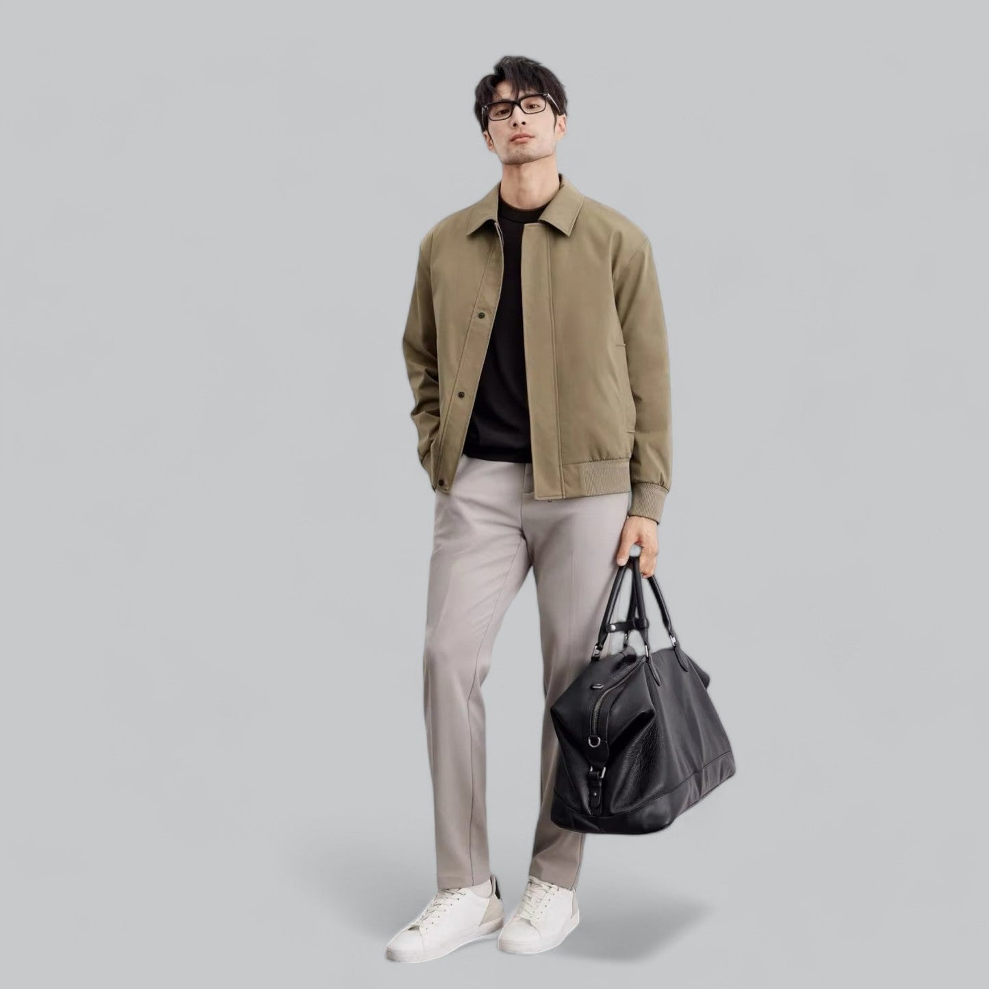 Luca | Lichtgewicht businessjack met knopen
