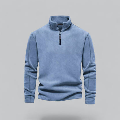 Noa | Essentiële fleece quarter zip softshell sweater