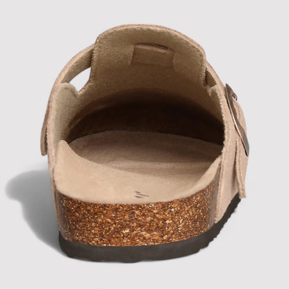 Suede dames Instappers