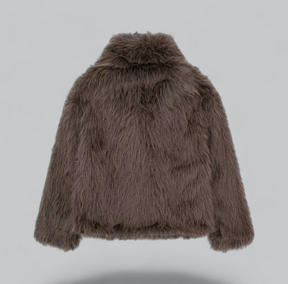 Luna | Chic luxe faux fur winterjas