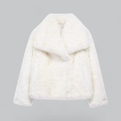 Luna | Chic luxe faux fur winterjas