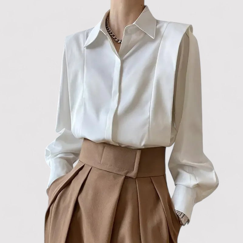 Lara | Elegante blouse met lange mouwen