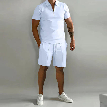 Stijlvolle Heren Polo en Korte Zomerset - Luuk