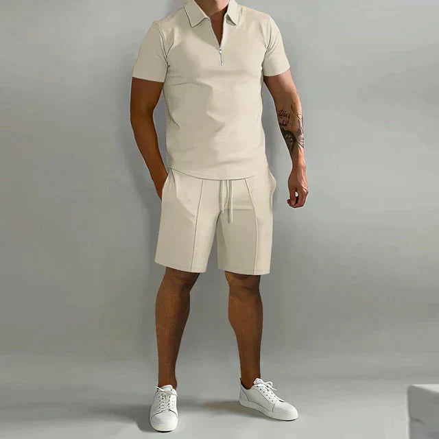 Stijlvolle Heren Polo en Korte Zomerset - Luuk