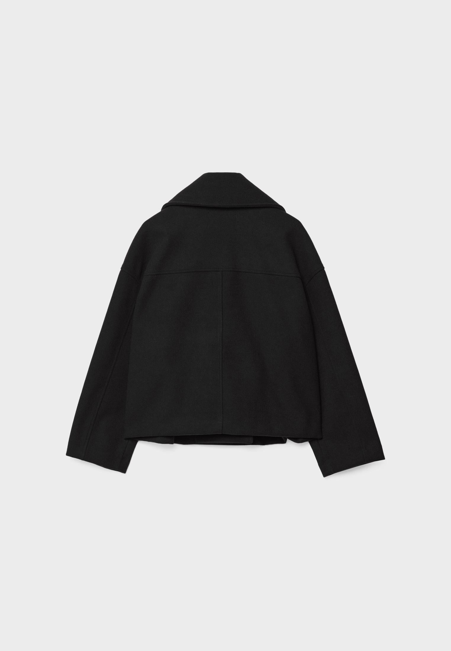 Demi | Stijlvolle Korte Double Breasted Jas